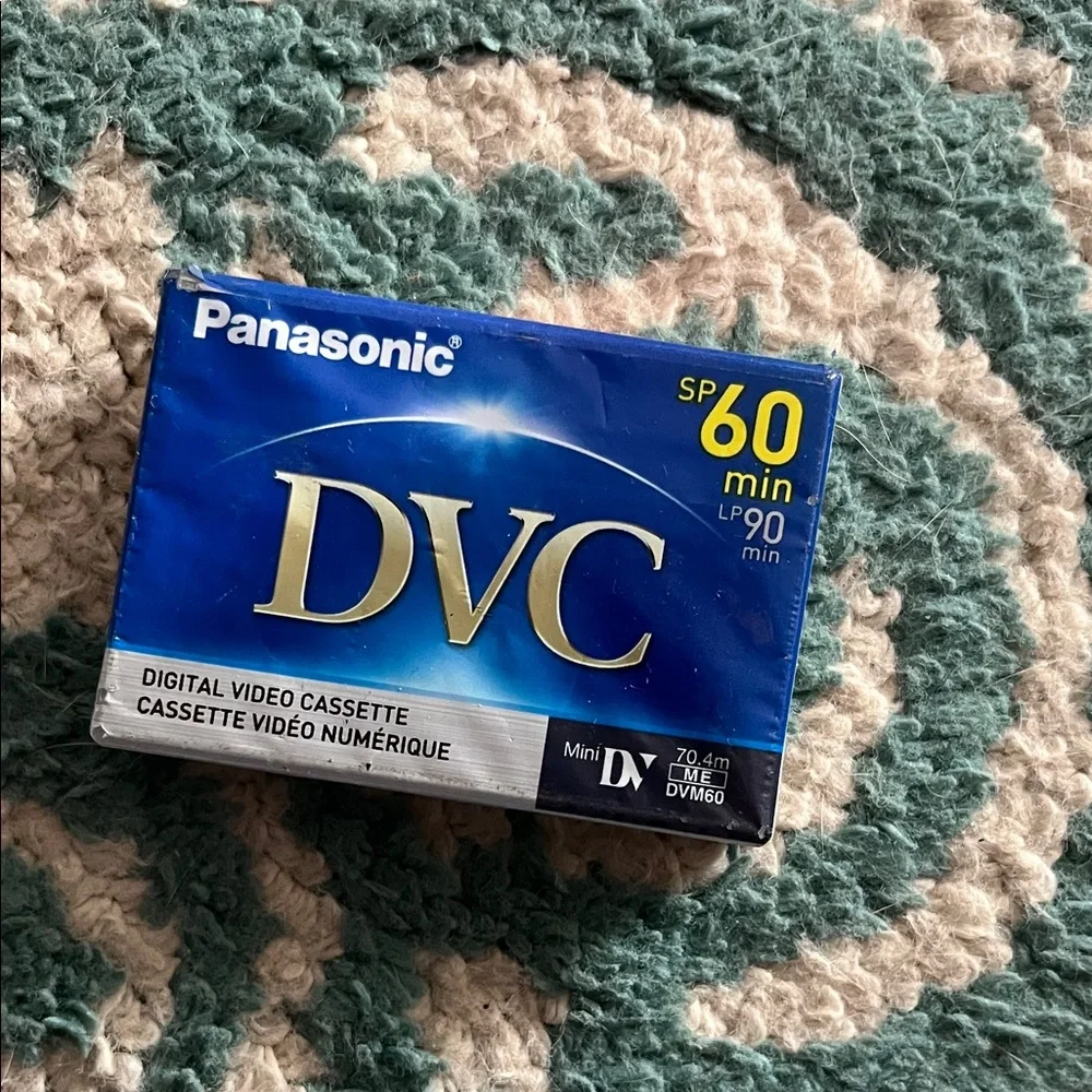 Panasonic Blue DVC Digital Video Cassette
